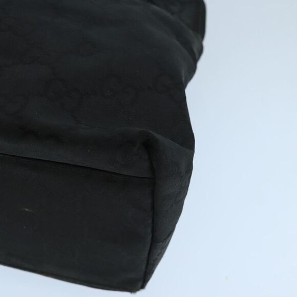 Gucci Gg Canvas Black Canvas Shoulder Bag (Pre-Owned) - Picture 5 of 16